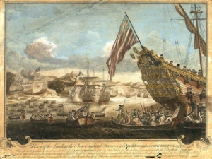 Prise de Louisbourg en 1745